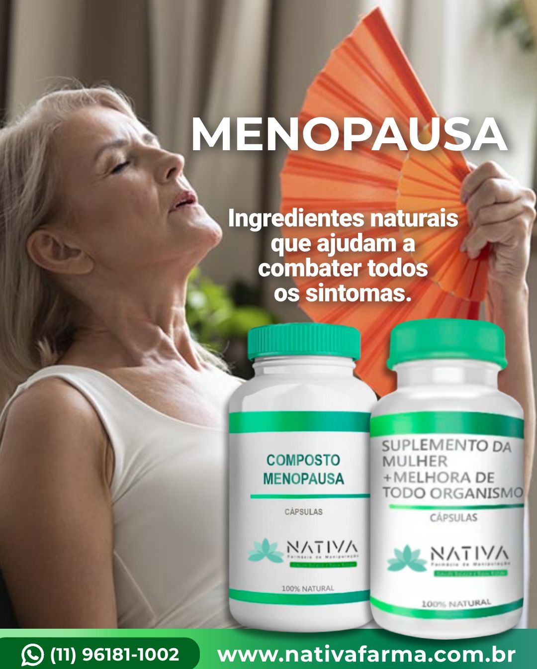 menopausa composto suplemento mulher